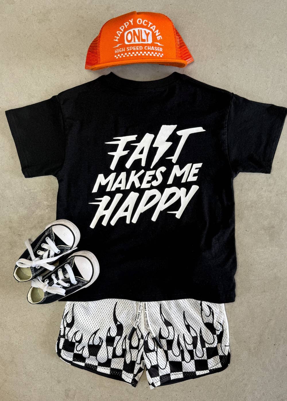 Heater Flame Shorts White
