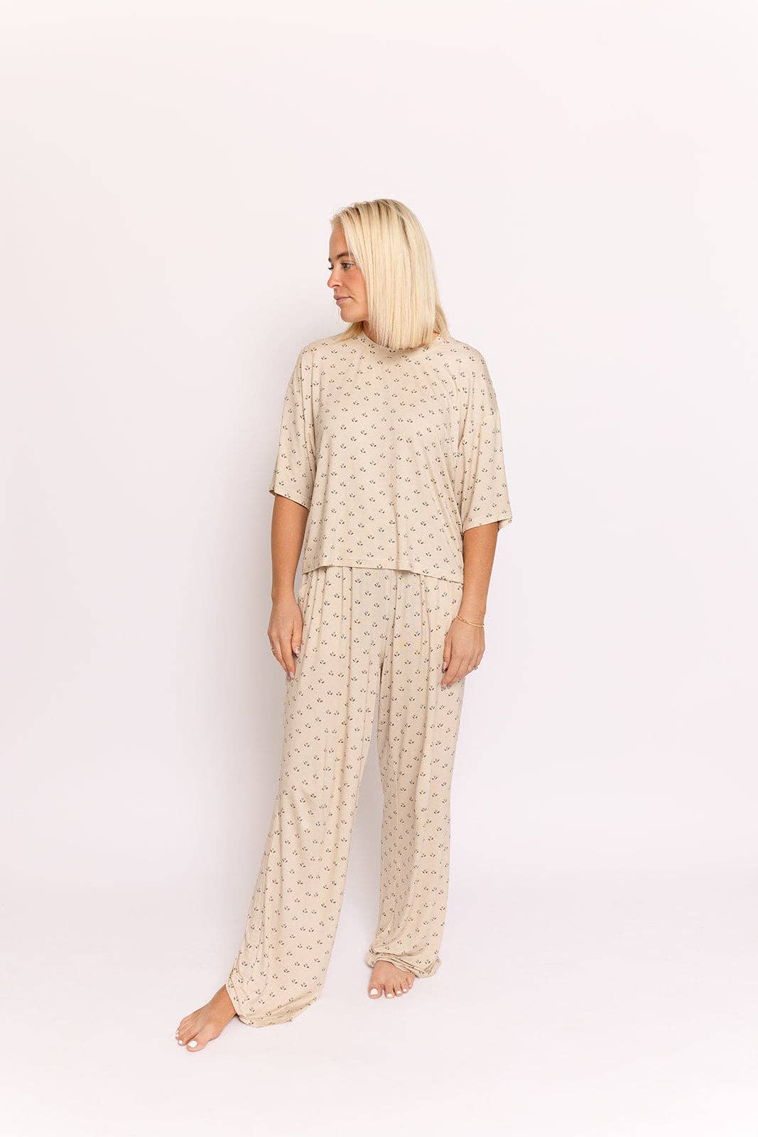 Forever French Boxy Tee Lounge Sets