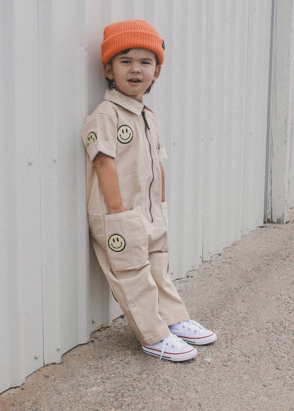 Tan Smile Squad Mechanic Suit