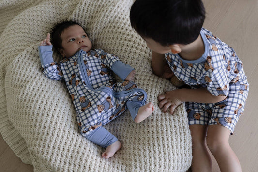 Cozy Blue Teddy Two-Way Zip