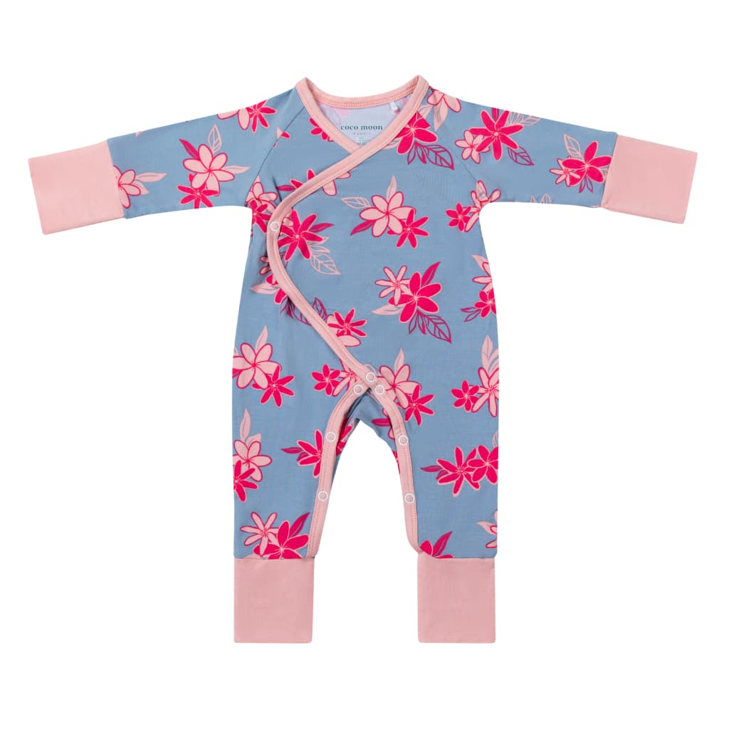 Tiare Breeze Bamboo Newborn Wrap Coverall