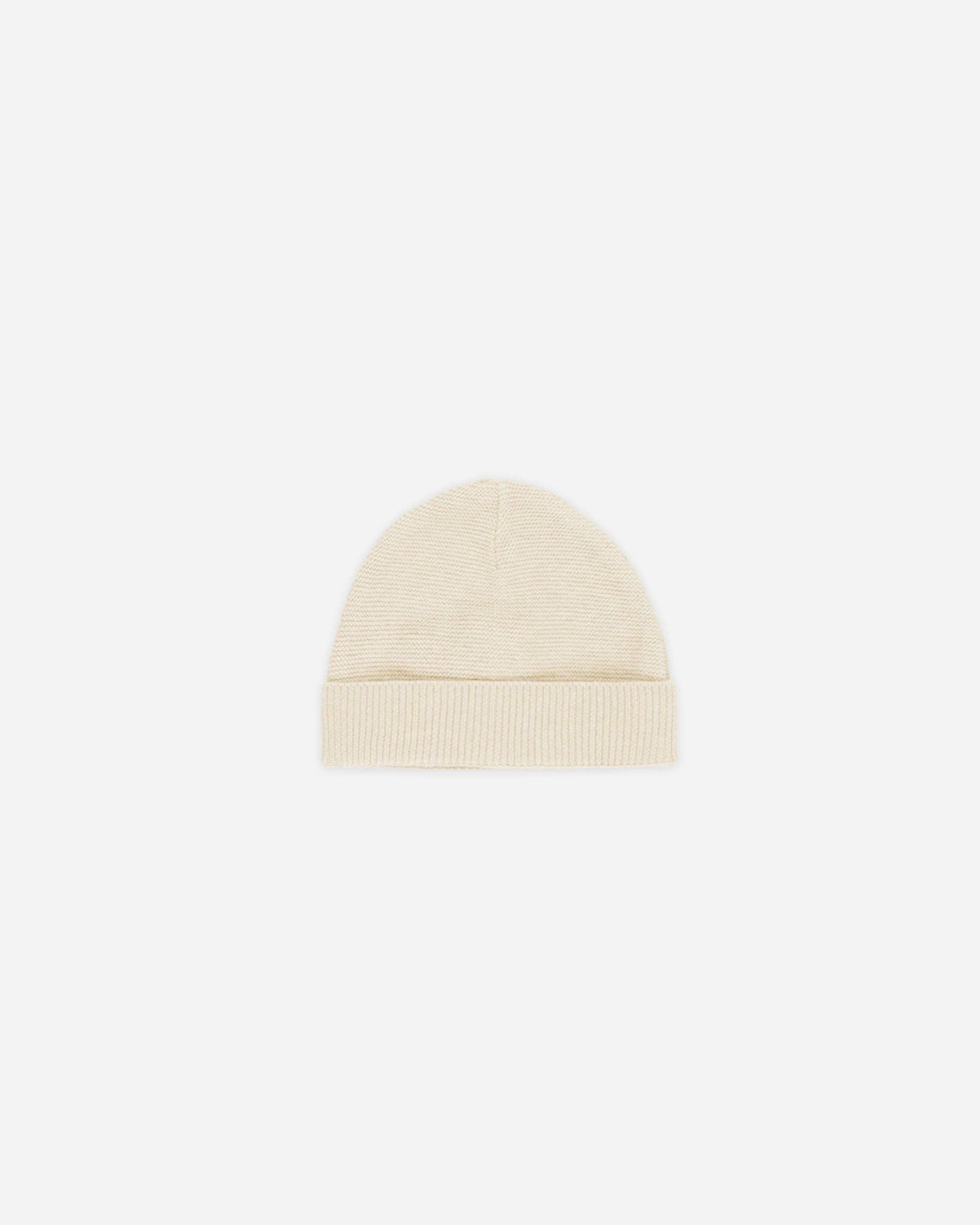 Baby Beanie Heathered Natural