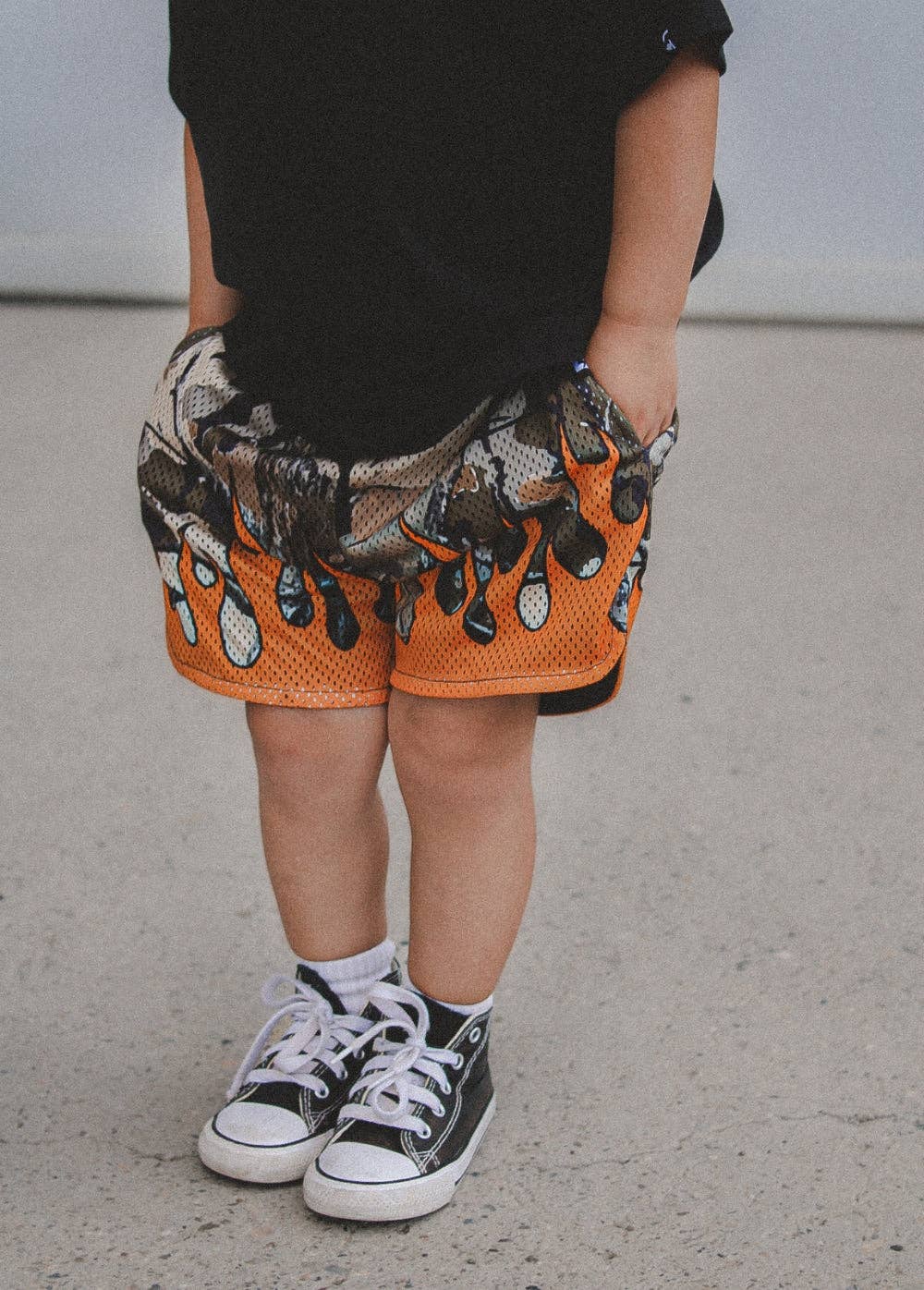 Heater Flame Shorts Camo