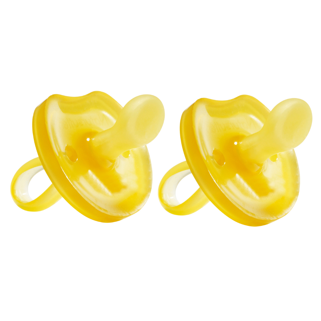 Natursutten Orthodontic Pacifier with Butterfly Shield (Set of Two)