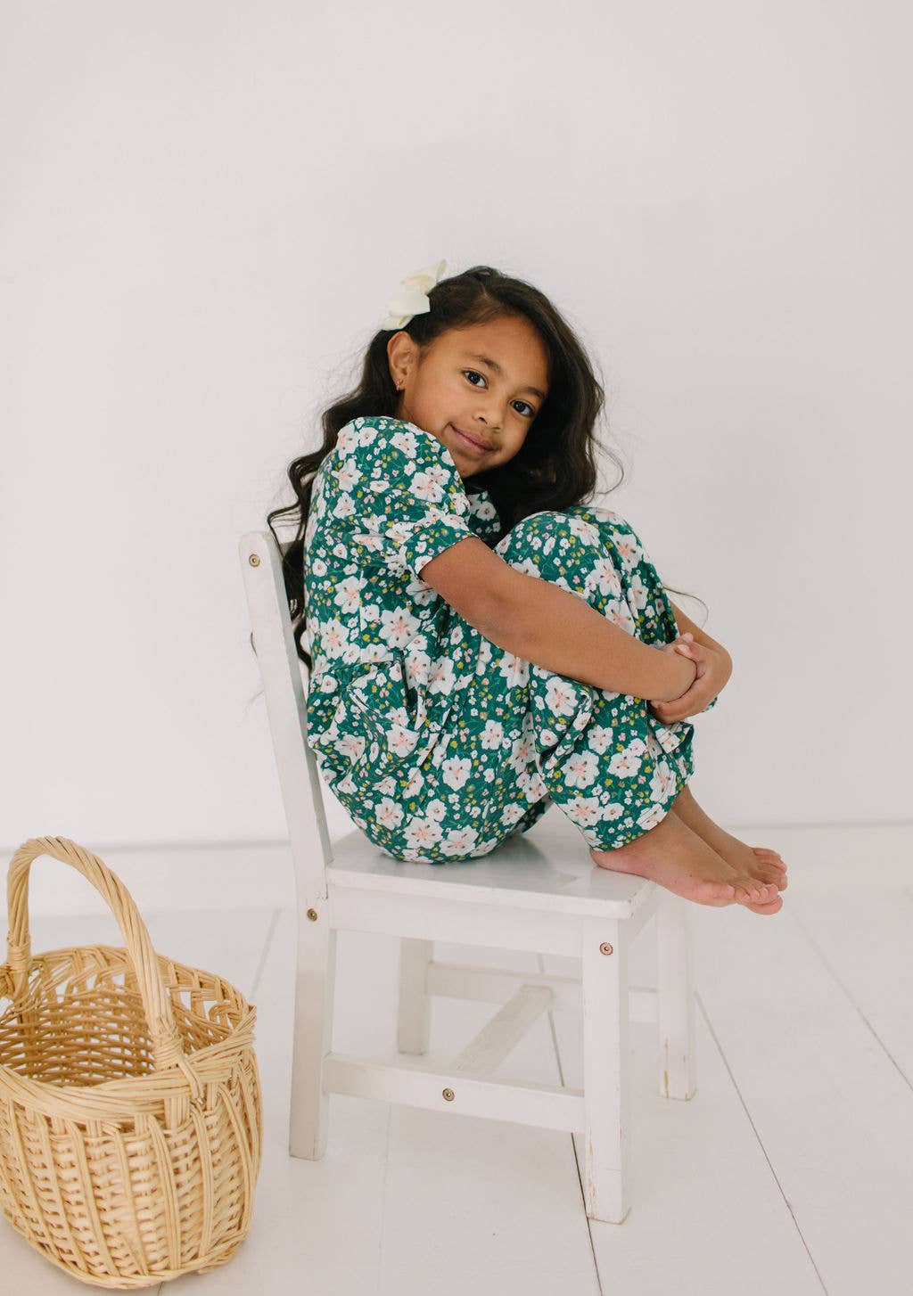 Romper in Canyon Flower | Girls Romper