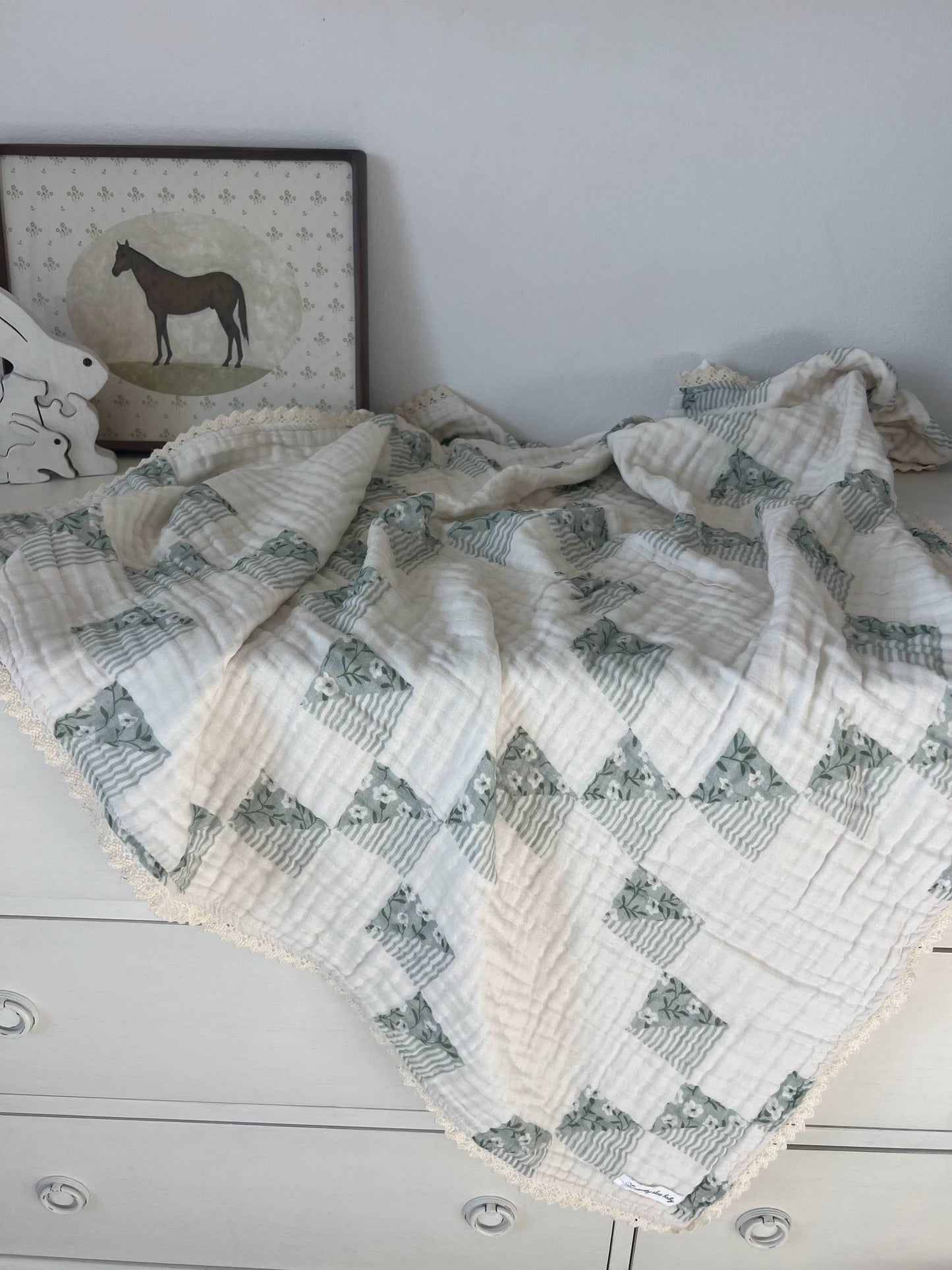 Lorelei 6 Layer Gauze Blanket