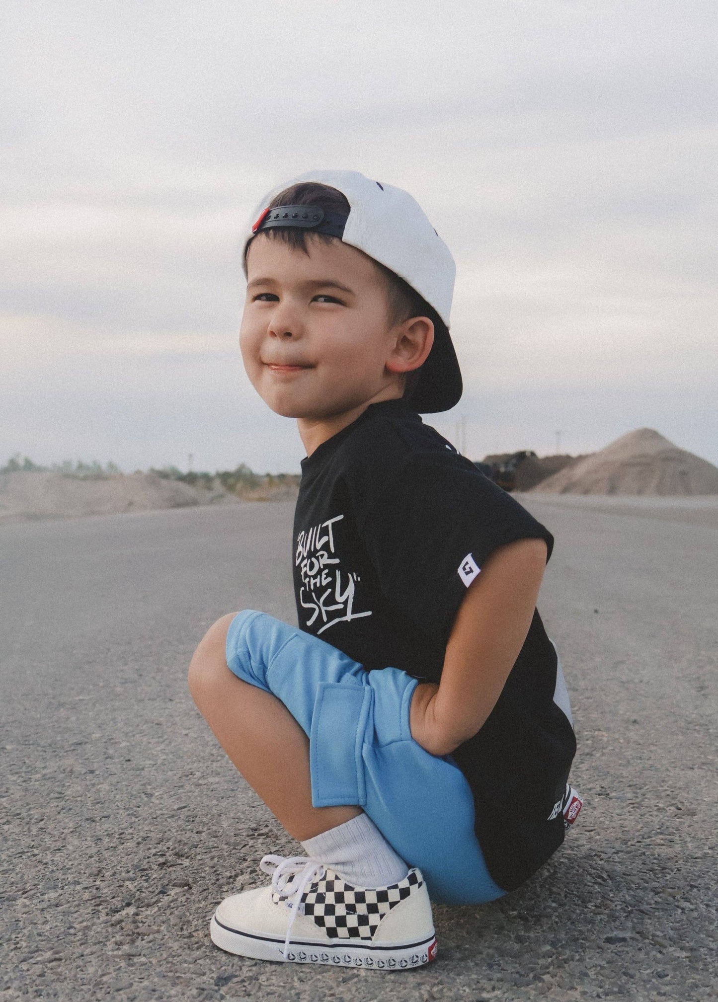 Everyday Blue Cargo Shorts