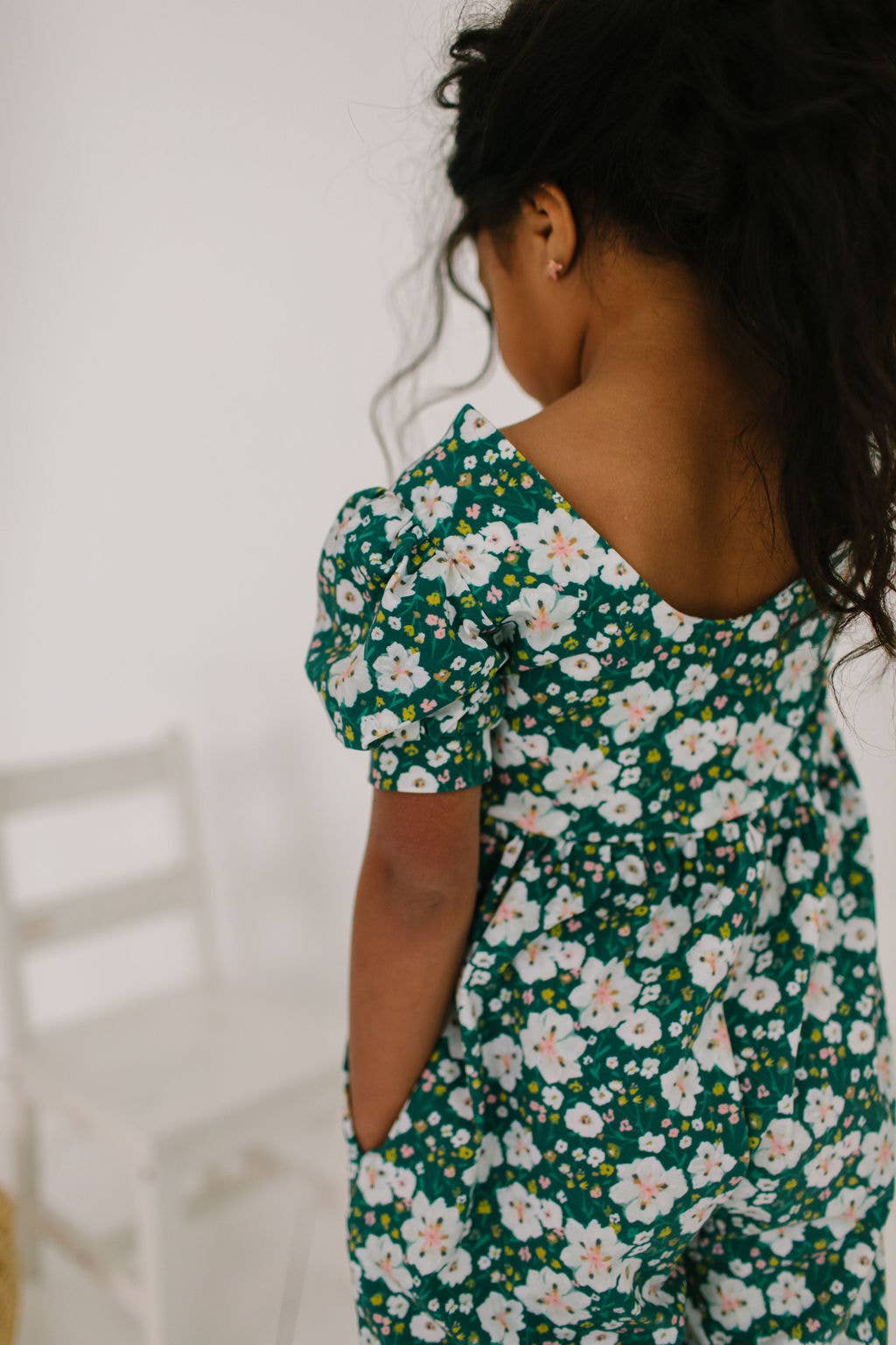 Romper in Canyon Flower | Girls Romper