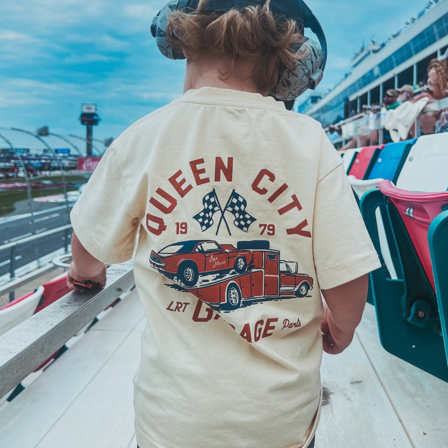 Boys Graphic Tee The Queen City Garage - USA Made