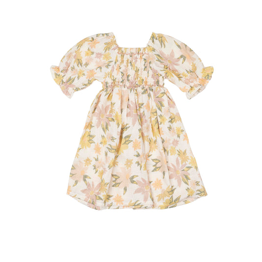 Ivy Dress - Mauve Meadow