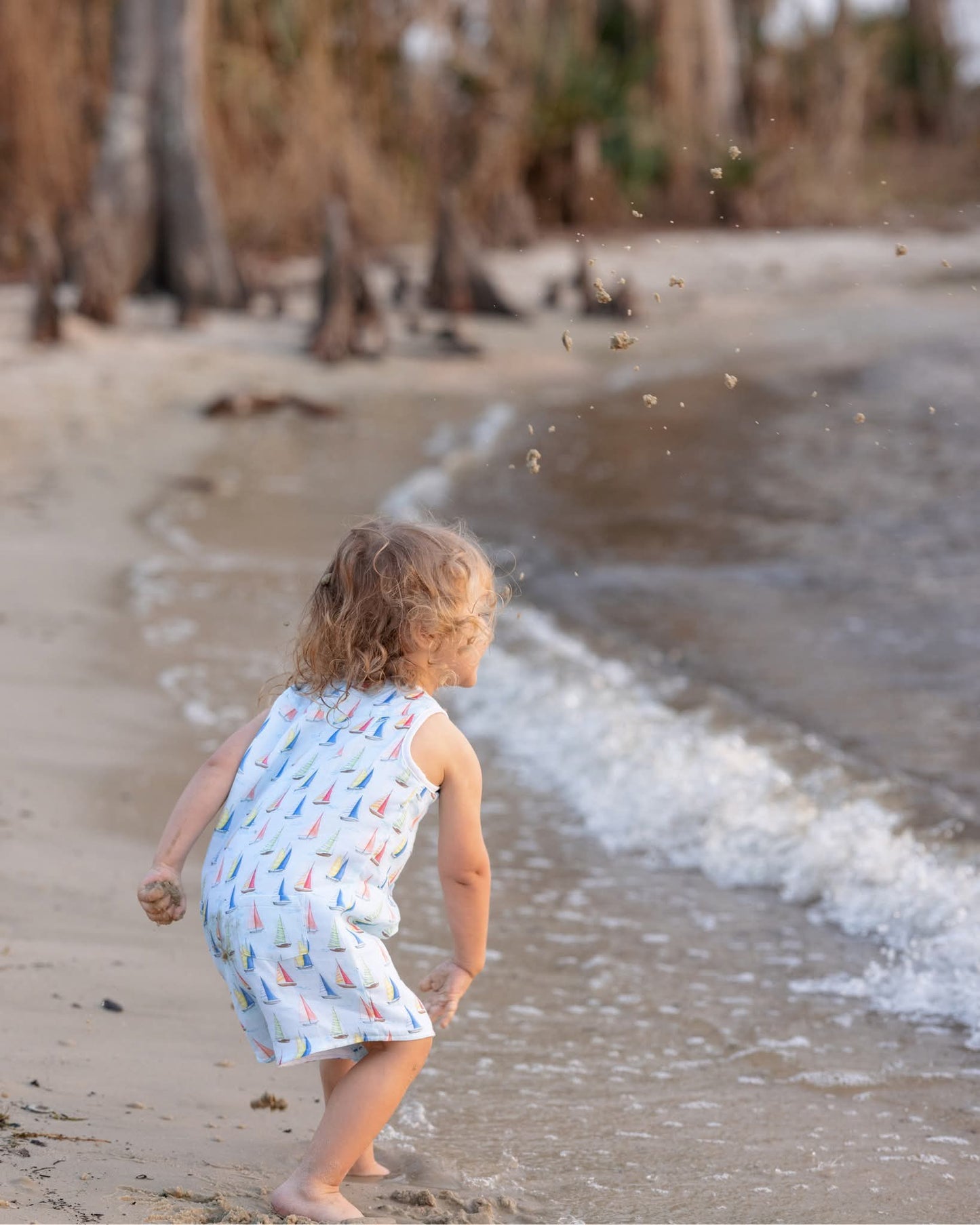 Sea You Soon Organic Muslin Shortall