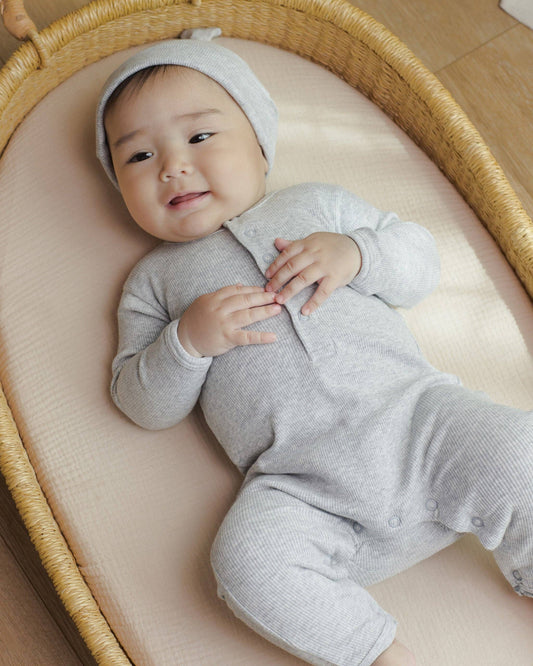 Ribbed Baby Jumpsuit | Quincy Mae